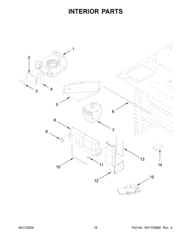 Interior parts