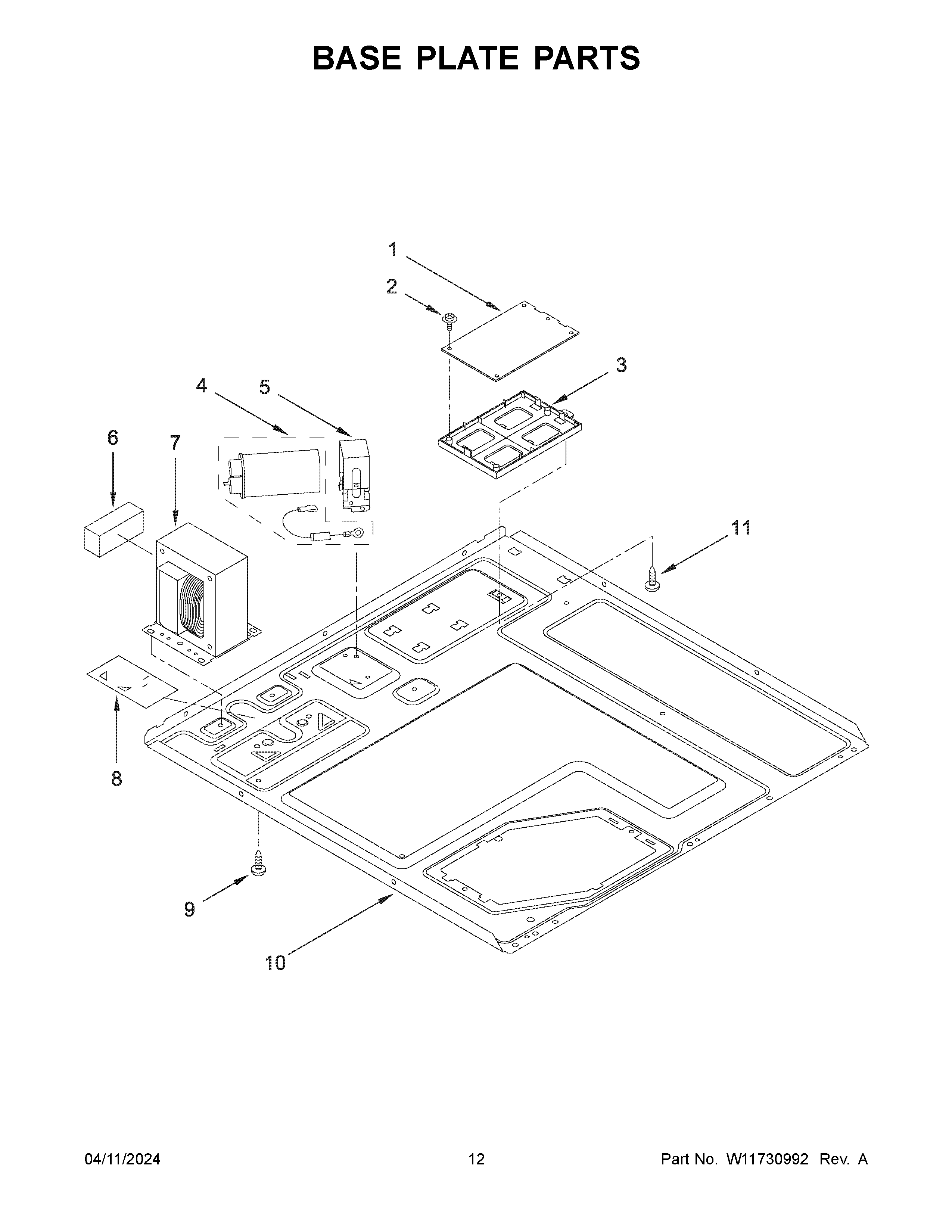 BASE PLATE PARTS