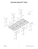 Overhead gearloft parts