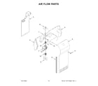 Maytag MSS25C4MGZ09 air flow parts diagram