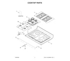 Maytag MGR6600PZ0 cooktop parts diagram