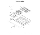 Maytag MGR6600PZ1 cooktop parts diagram