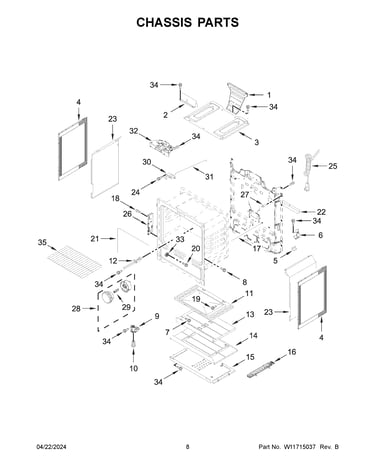 Chassis parts