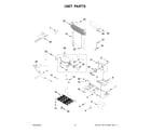 Whirlpool WRX735SDHB10 unit parts diagram