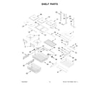 KitchenAid KRFC300ESS12 shelf parts diagram