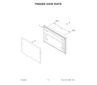 Maytag MRFF4236RZ01 freezer door parts diagram