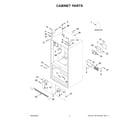 Maytag MFI2570FEZ16 cabinet parts diagram