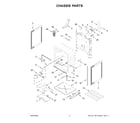 Amana AER6303MFW6 chassis parts diagram