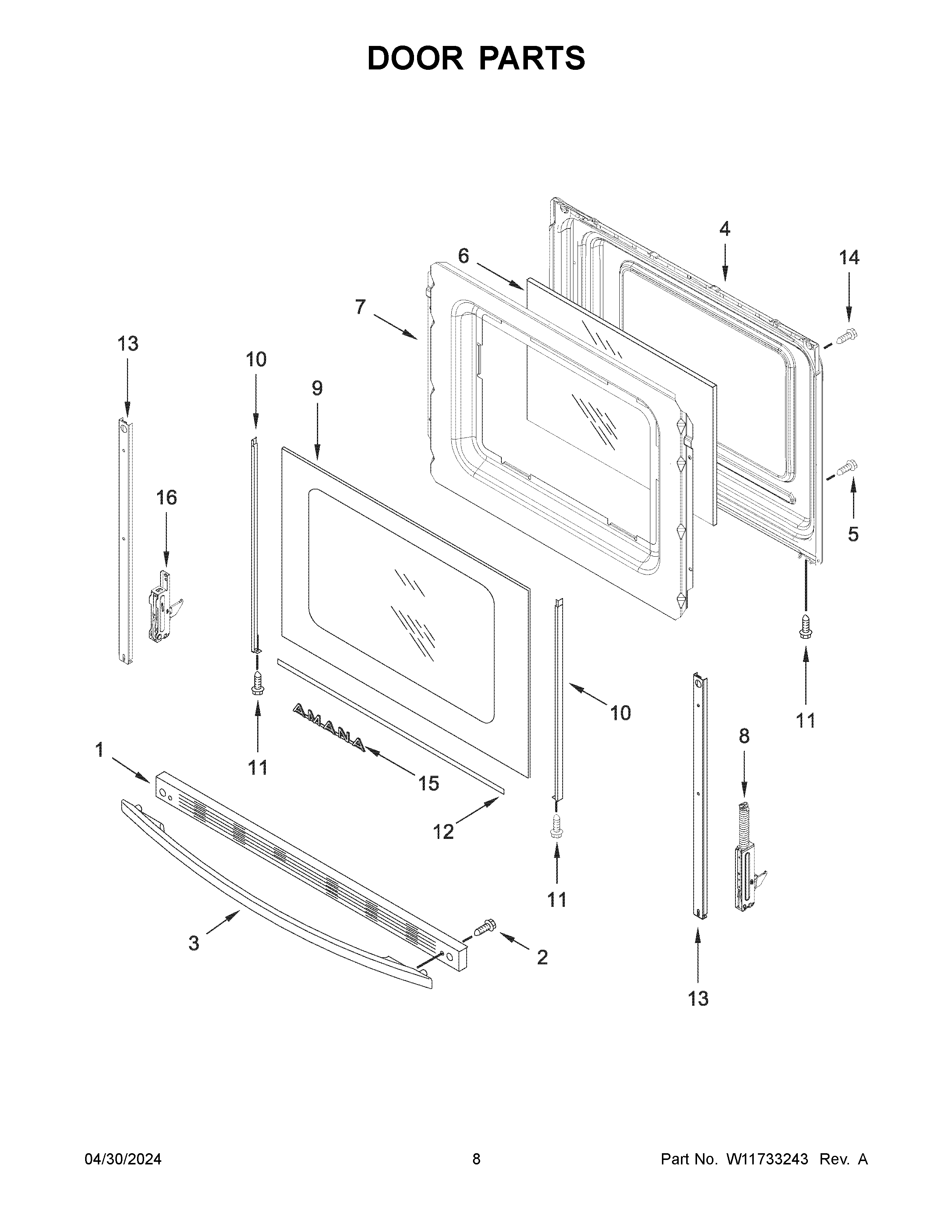 Door parts