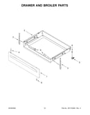 Drawer and broiler parts