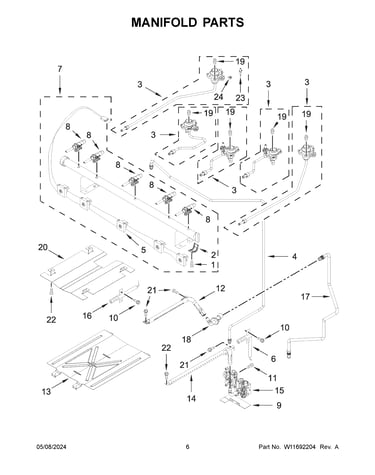Manifold parts