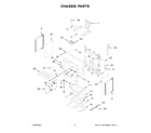 Whirlpool WFG525S0JB6 chassis parts diagram