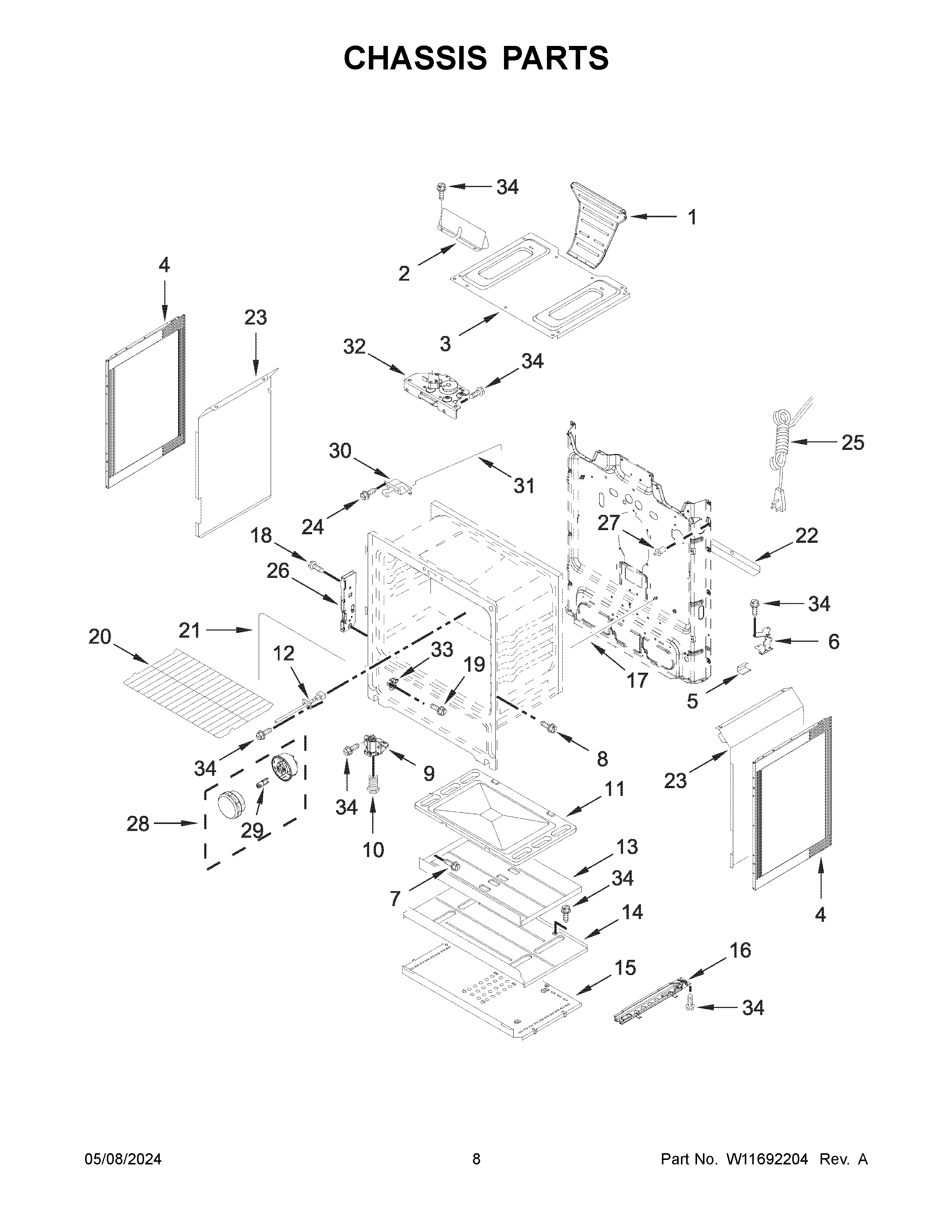 Chassis parts