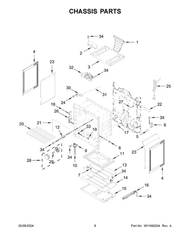 Chassis parts