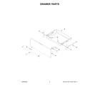 KitchenAid YKSEG700ESS7 drawer parts diagram