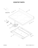Cooktop parts