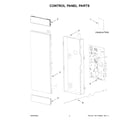 Jenn-Air JMHF930RSS00 control panel parts diagram