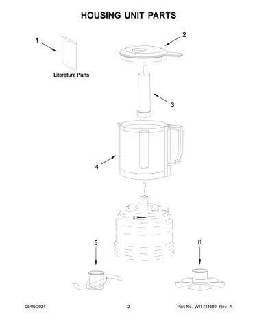 Housing unit parts