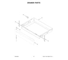 Whirlpool WFC315S0JB4 drawer parts diagram