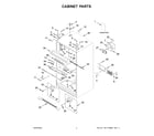 Whirlpool WRX735SDHV10 cabinet parts diagram