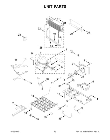 Unit parts