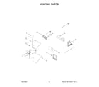 KitchenAid KFDC558JSC03 venting parts diagram