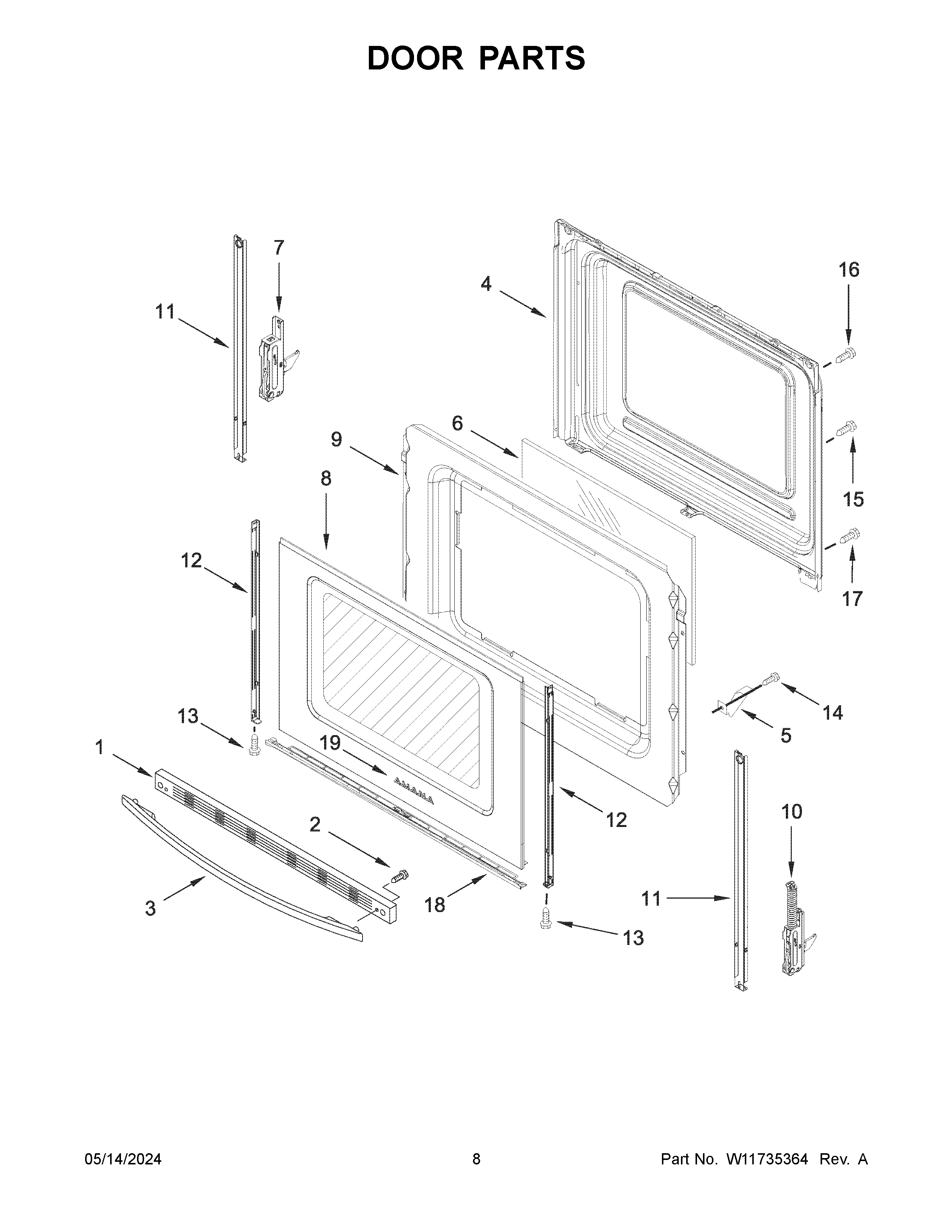 Door parts
