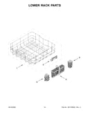 Lower rack parts