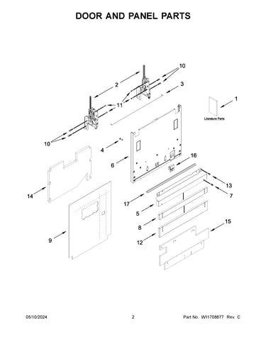 Door and panel parts