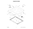 Maytag MER4600LS3 cooktop parts diagram