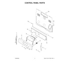 Maytag MER4600LS3 control panel parts diagram