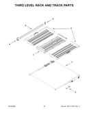 Third level rack and track parts