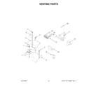 KitchenAid KFDC500JSS03 venting parts diagram