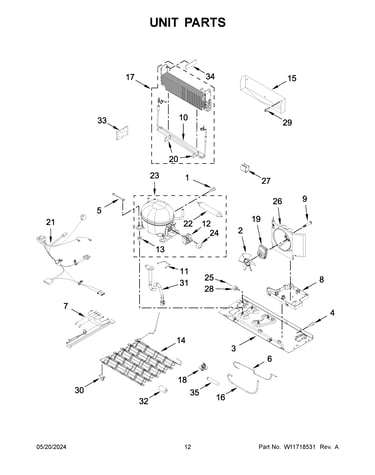 Unit parts