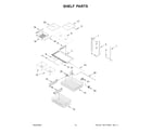 Amana ABB1924BRB05 shelf parts diagram