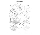 KitchenAid KRFF305ESS09 shelf parts diagram