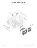 Lower rack parts