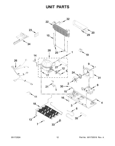 Unit parts