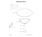 Maytag YMMV4207JB01 turntable parts diagram