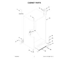 Maytag MZF34X16DW10 cabinet parts diagram