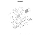 Whirlpool WZF56R16DW10 unit parts diagram