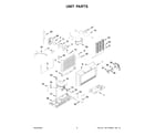 Amana AZF33X16DW10 unit parts diagram