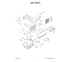 Whirlpool WZF57R16FW10 unit parts diagram