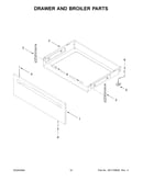 Drawer and broiler parts