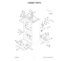 KitchenAid KRFF577KPS03 cabinet parts diagram