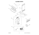 Jenn-Air JDS1750ML1 blower parts diagram