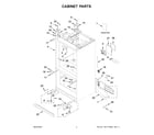 Whirlpool WRF757SDHZ05 cabinet parts diagram