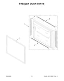 Freezer door parts