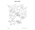 KitchenAid KRFC302EPA09 shelf parts diagram