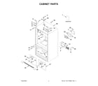 Maytag MFI2570FEW11 cabinet parts diagram